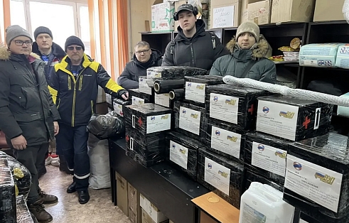 Энергетики Нерюнгринской ГРЭС передали гуманитарную помощь для госпиталей в зоне СВО